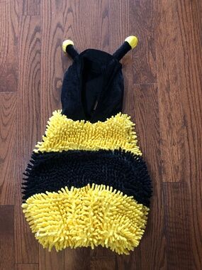 Toddler Bee Costume Hoodie (Yellow & Black)